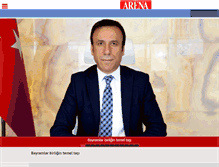 Tablet Screenshot of gazetearena.com